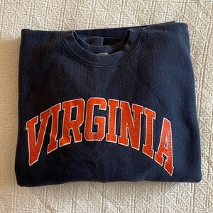 Urban Outfitters Vintage VIRGINIA uva crew neck sweatshirt